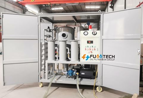 FUOOTECH 6000 LPH oil purifier machine for transformer completed FUOOTECH 6000 LPH oil purifier machine for transformer completed